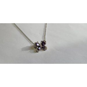 Kohl's Butterfly Amethyst Necklace